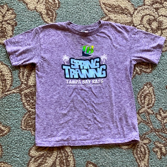 Delta Other - TAMPA BAY RAYS Spring Training Tee Size Girls Youth 7